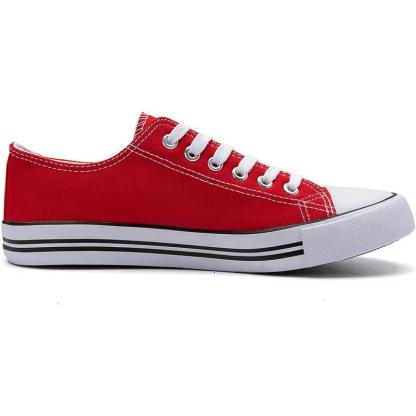 Classic Canvas Lace Up Shoes For Men - The Boston Boots