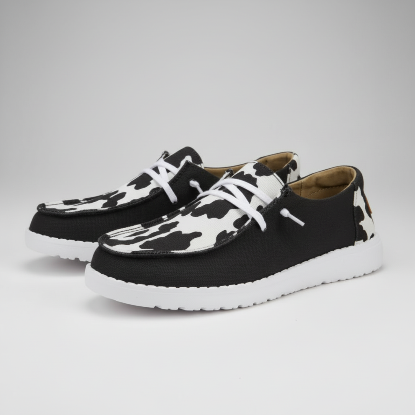 Animal Print Slip On Casual Comfort Shoes For Women