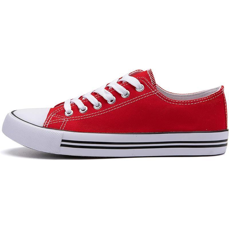 Classic Canvas Lace Up Shoes For Men - The Boston Boots