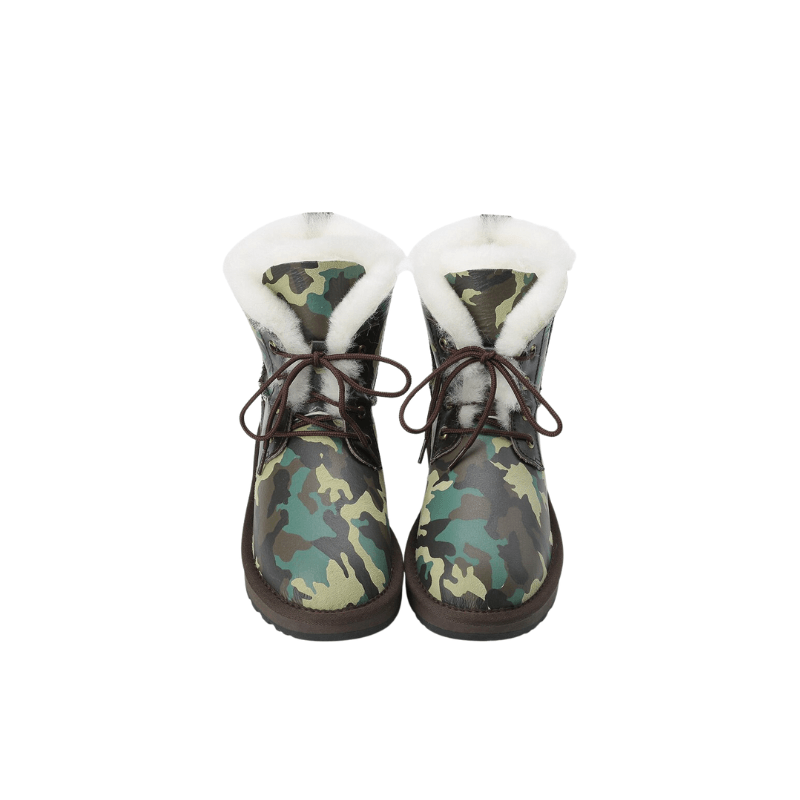 Short Ankle Winter Snow Boots - The Boston Boots