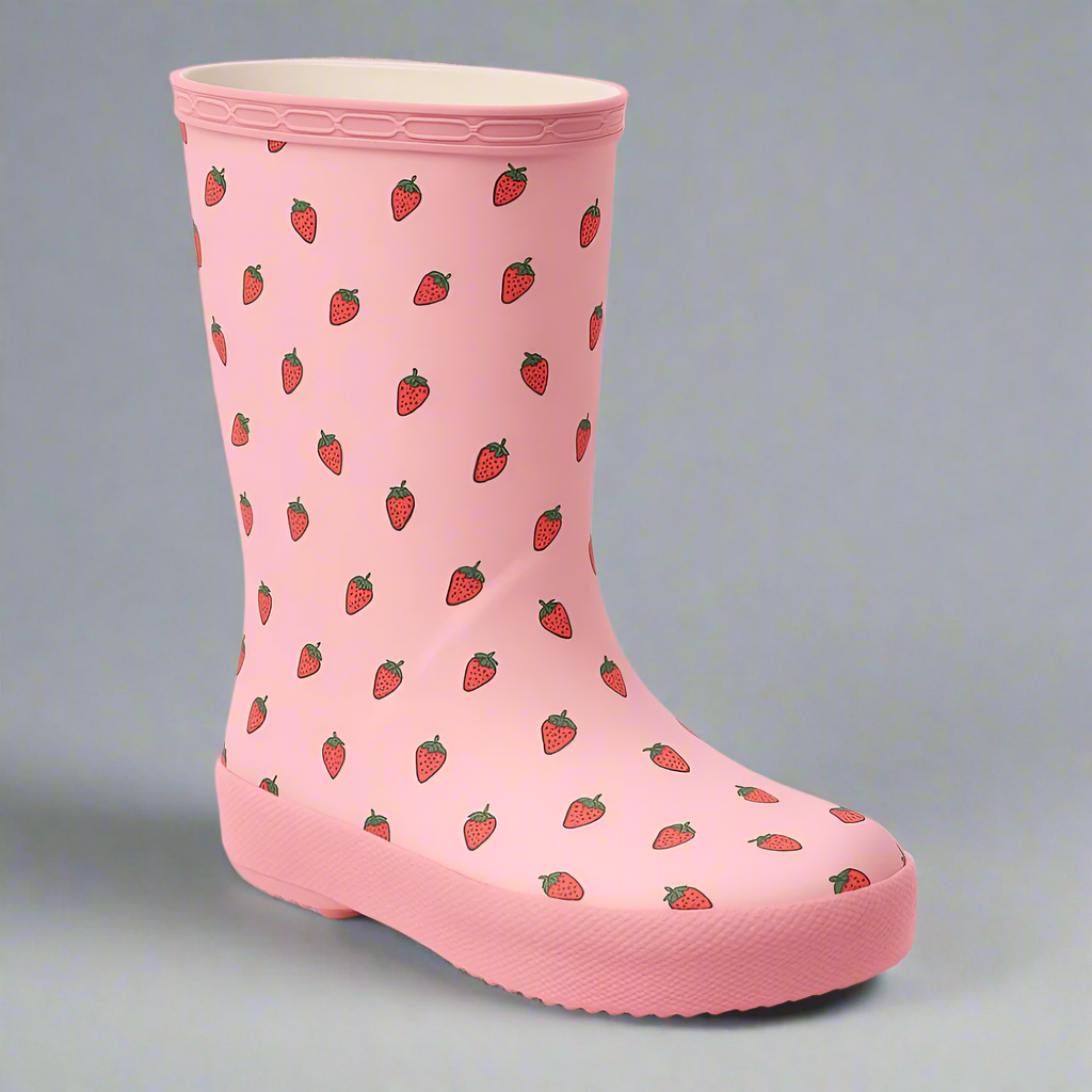 Classic Printed Rain Boots - The Boston Boots