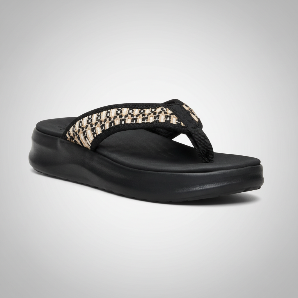 Casual Platform Flip Sandals For Women