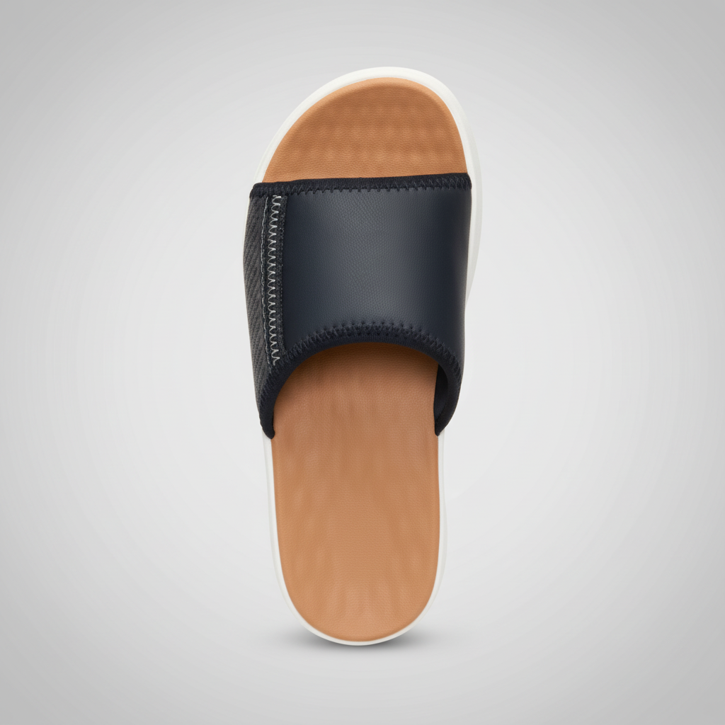 Casual Woven Strap Platform Slides For Women