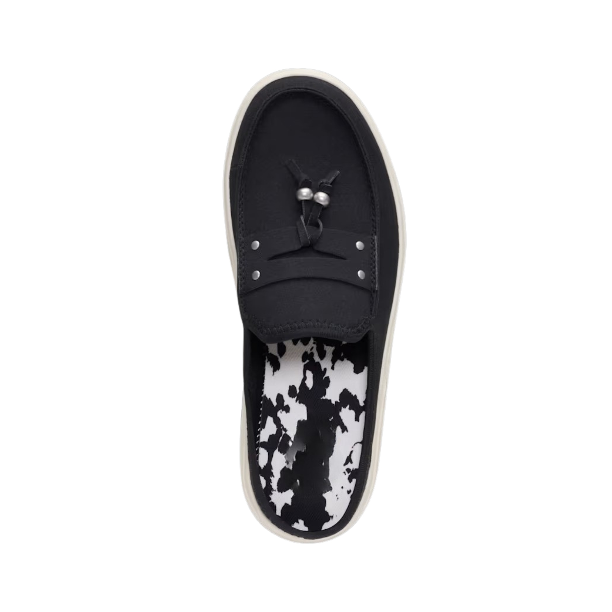 Austin Lift Penny Tassel Mule Shoe