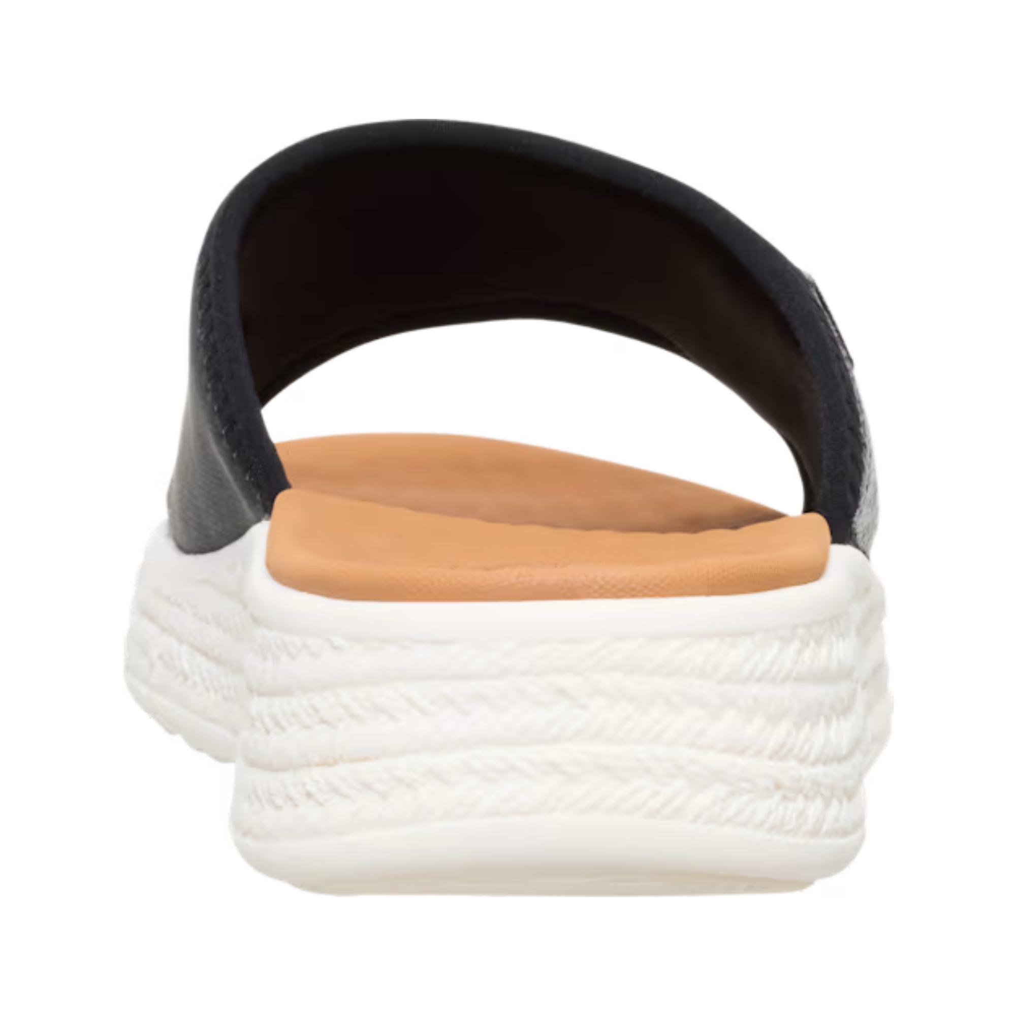 Casual Woven Strap Platform Slides For Women