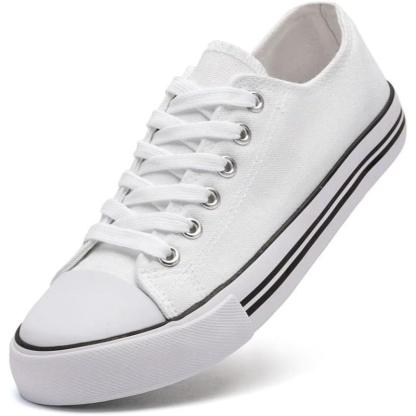 Classic Canvas Lace Up Shoes For Men - The Boston Boots