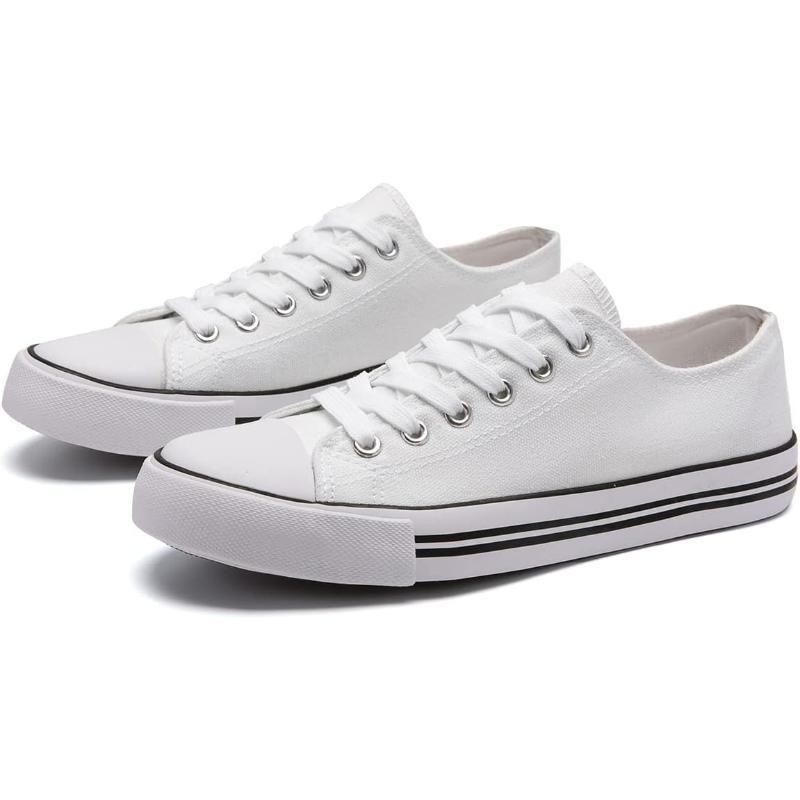 Classic Canvas Lace Up Shoes For Men - The Boston Boots