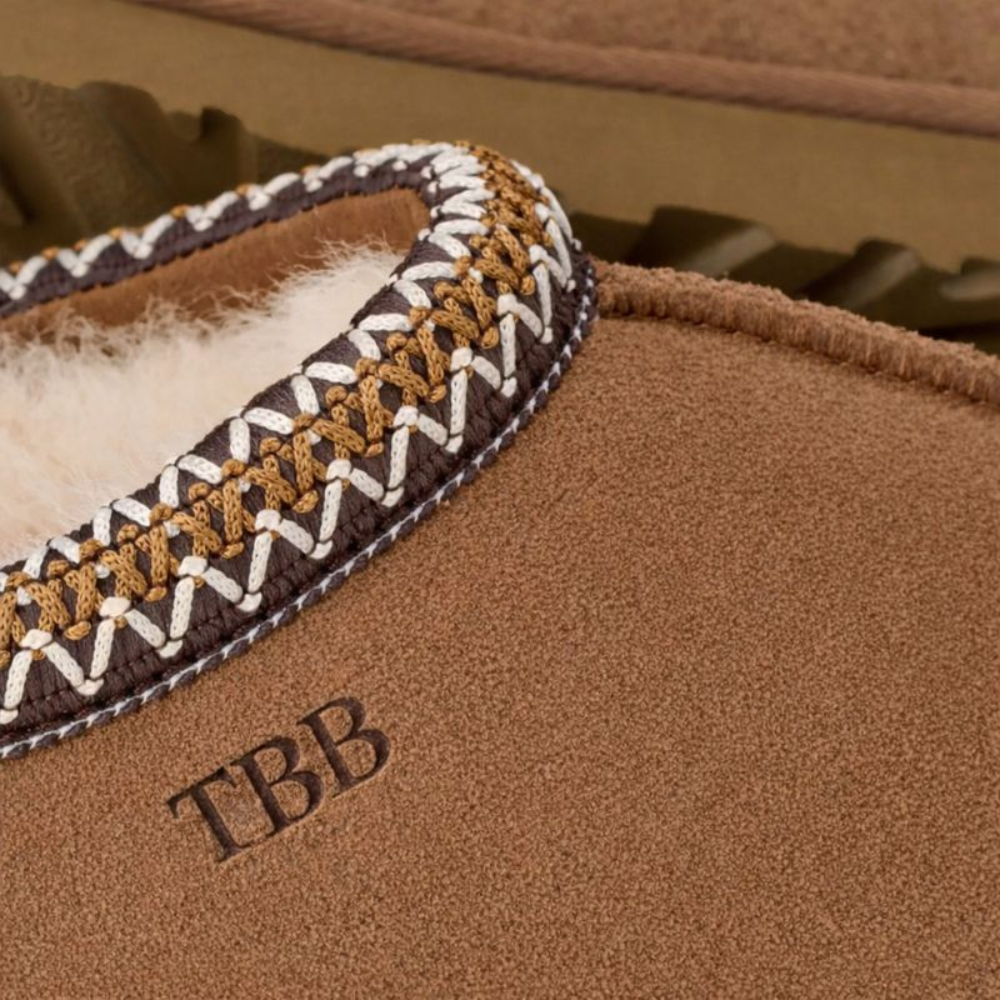 Tasman II Suede Slip On Platform Slipper