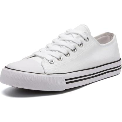 Classic Canvas Lace Up Shoes For Men - The Boston Boots