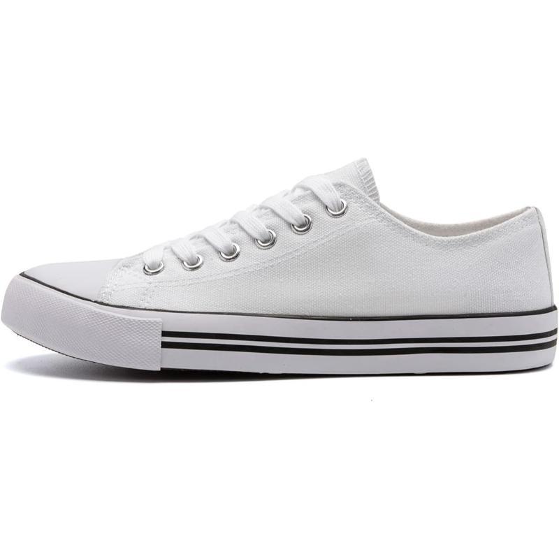Classic Canvas Lace Up Shoes For Men - The Boston Boots