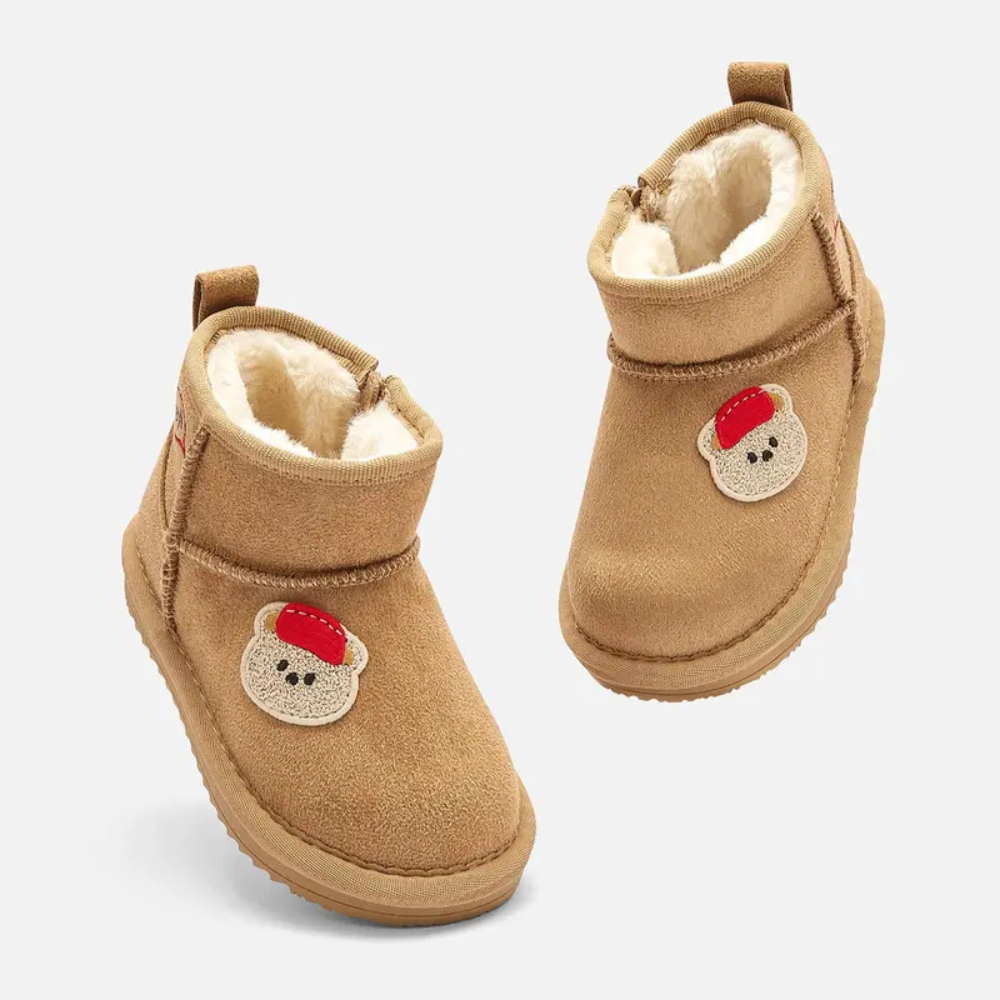 Waterproof Snow Boots For Kids With Warm Lining And Anti Slip Sole