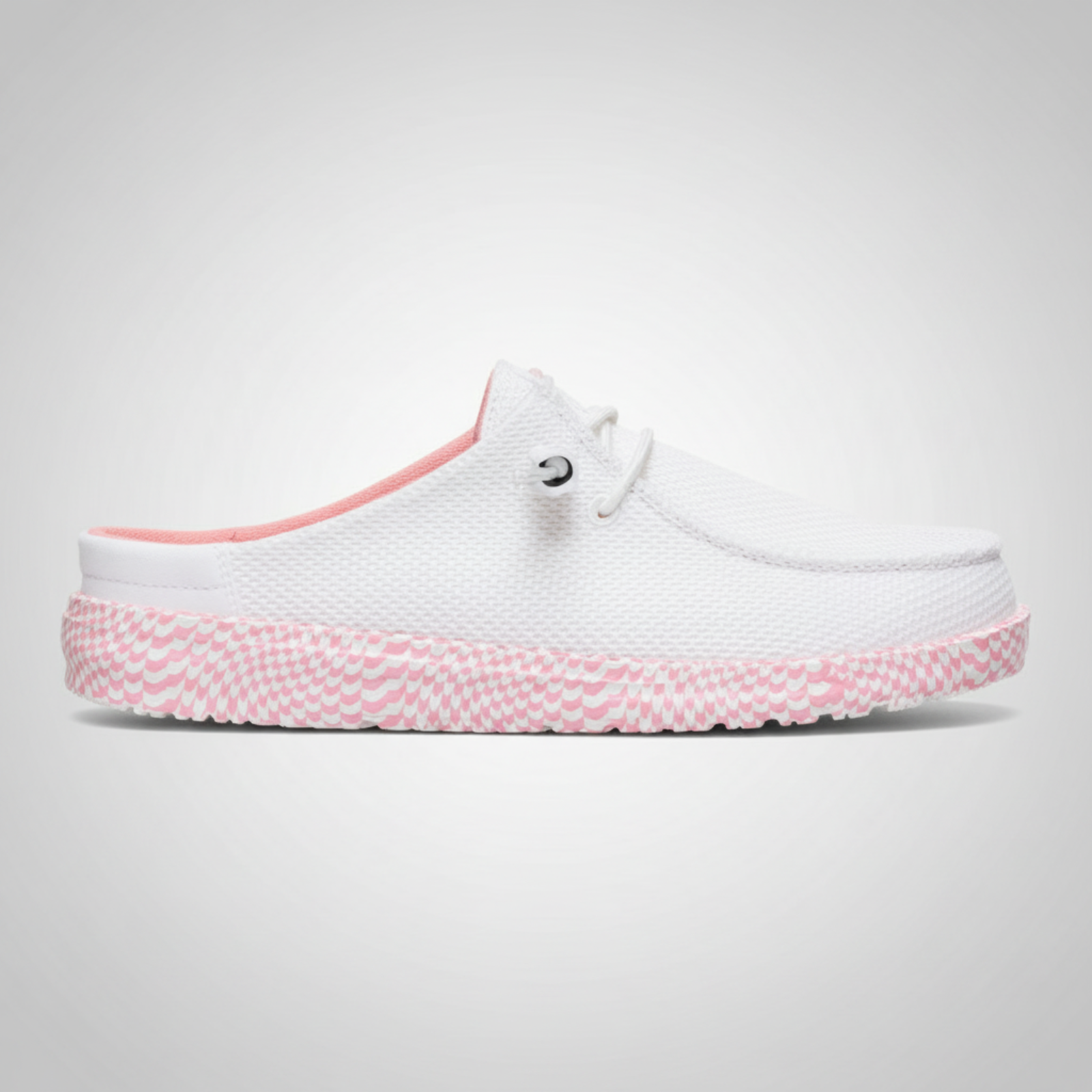 Slip On Warped Geo Casual Mule Shoes For Women