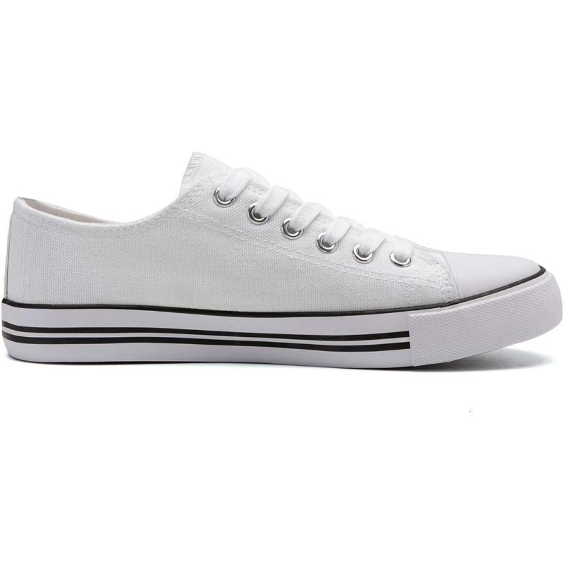 Classic Canvas Lace Up Shoes For Men - The Boston Boots