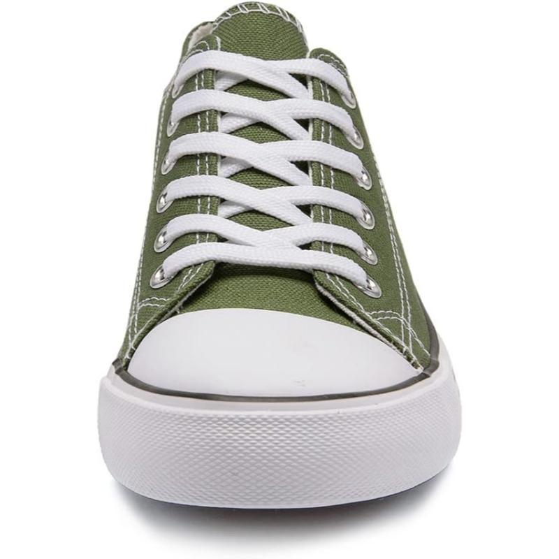 Solid Color Canvas Lace Up Shoes For Men - The Boston Boots
