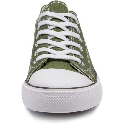 Solid Color Canvas Lace Up Shoes For Men - The Boston Boots