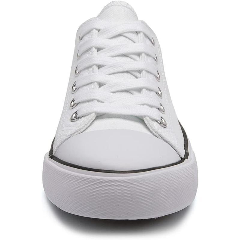 Classic Canvas Lace Up Shoes For Men - The Boston Boots