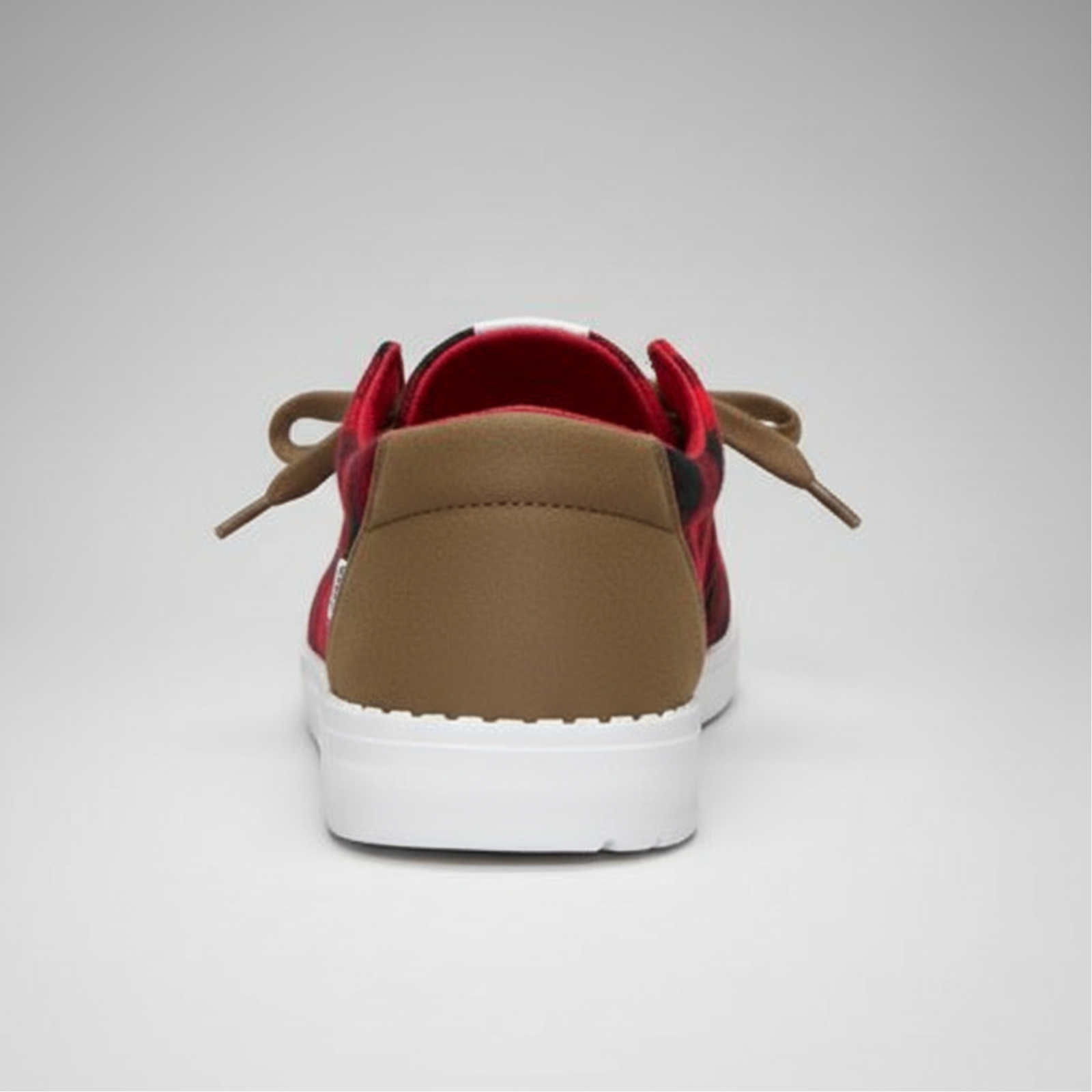 Buffalo Plaid Slip On Casual Comfort Shoes For Women