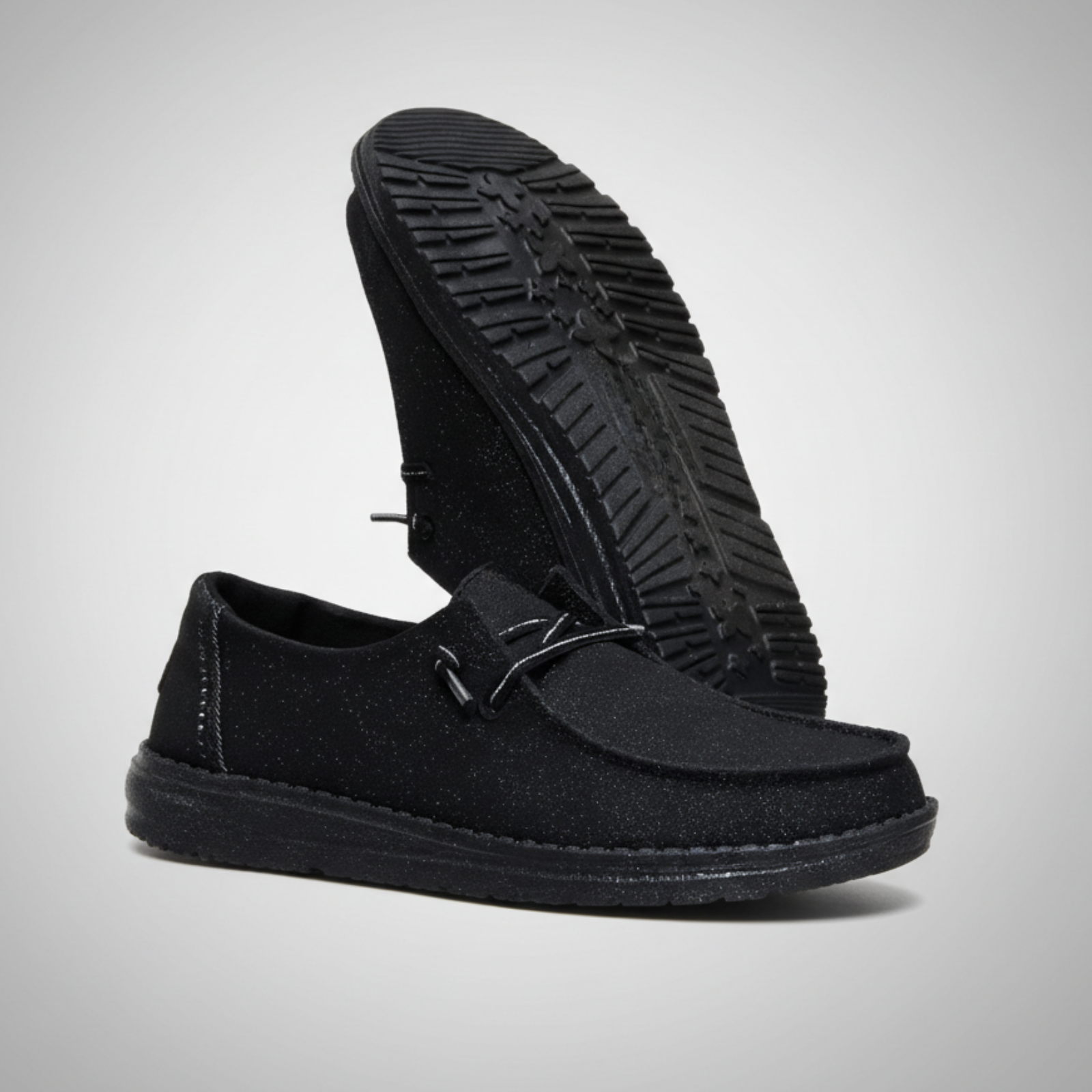 Stardust Glitter Slip On Casual Shoes For Women