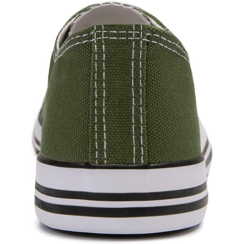 Solid Color Canvas Lace Up Shoes For Men - The Boston Boots