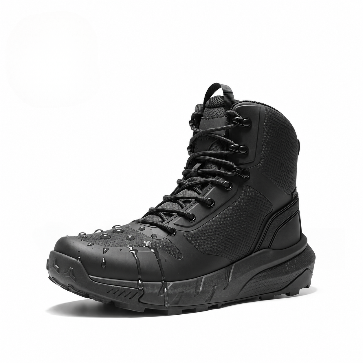 Casual Military Tactical Boots With Side Zipper For Men