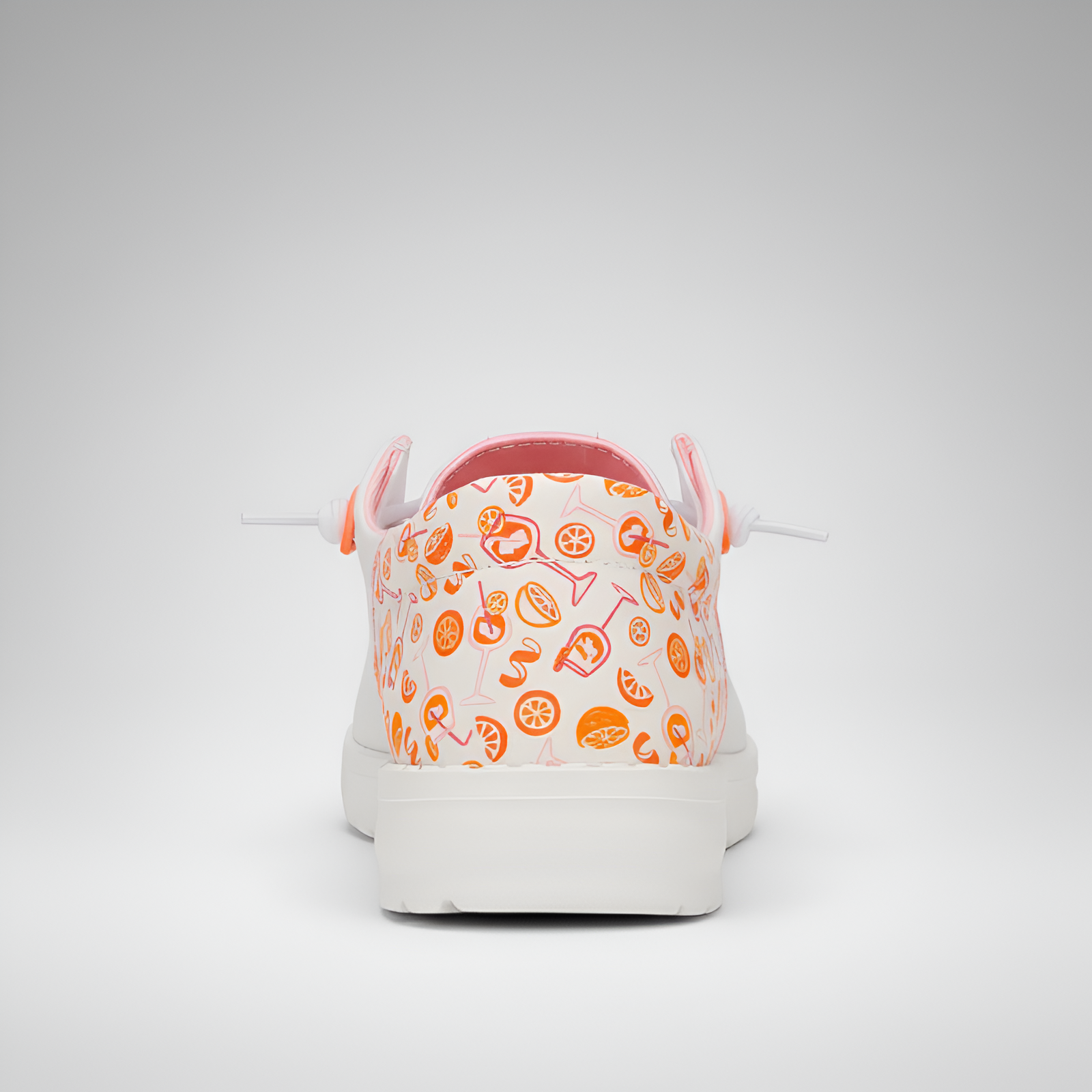 Glass Print Casual Slip On Shoes For Women