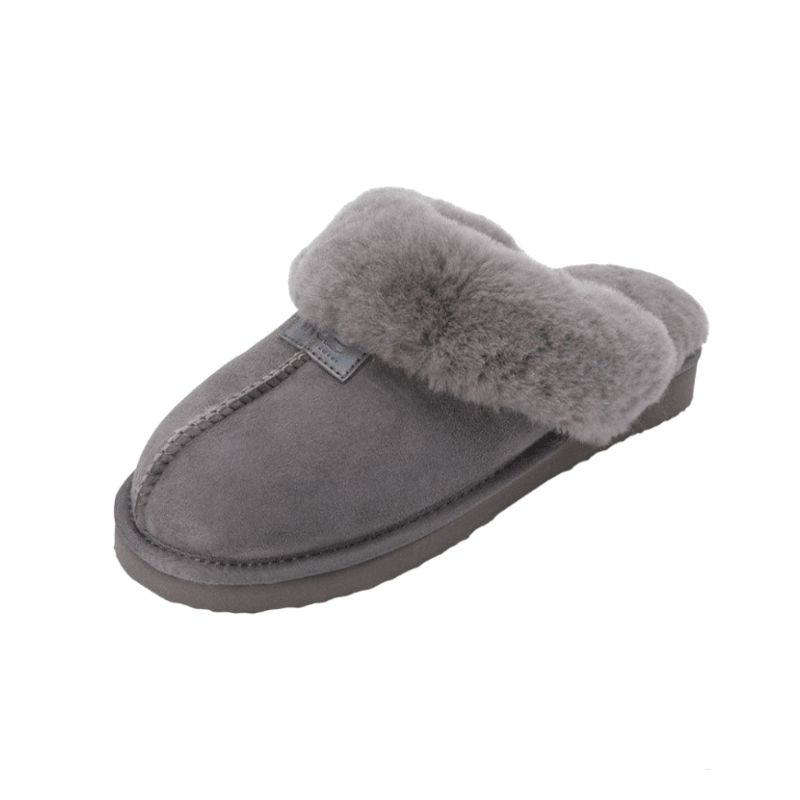 Fur Lined Indoor Slippers-The Boston Boots