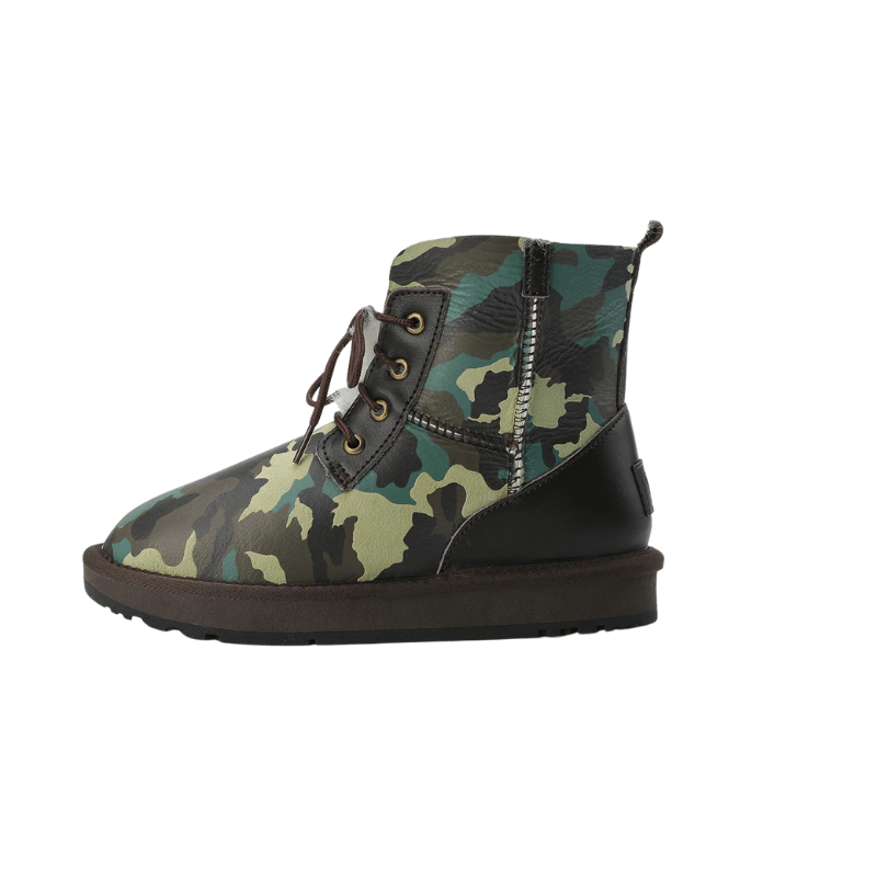 Short Ankle Winter Snow Boots - The Boston Boots