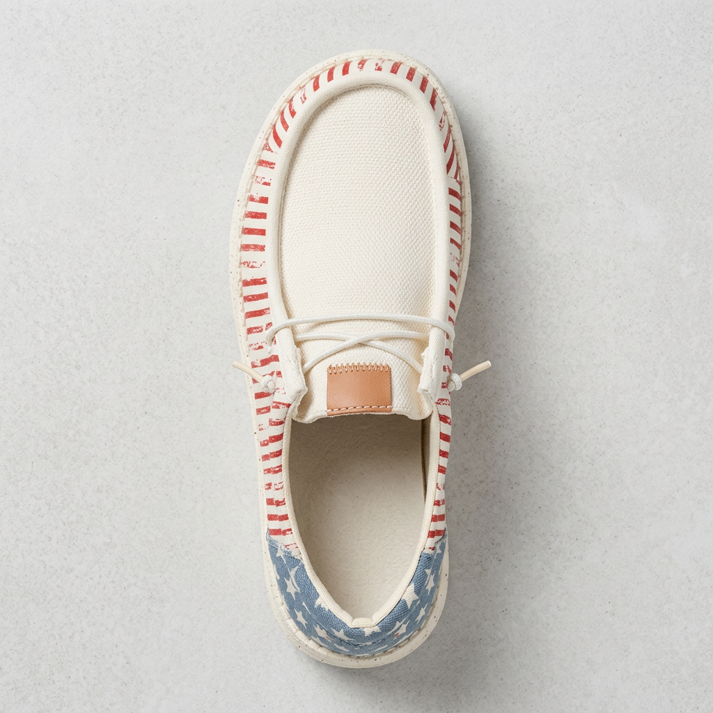 American Flag - Styled Flat-Lay