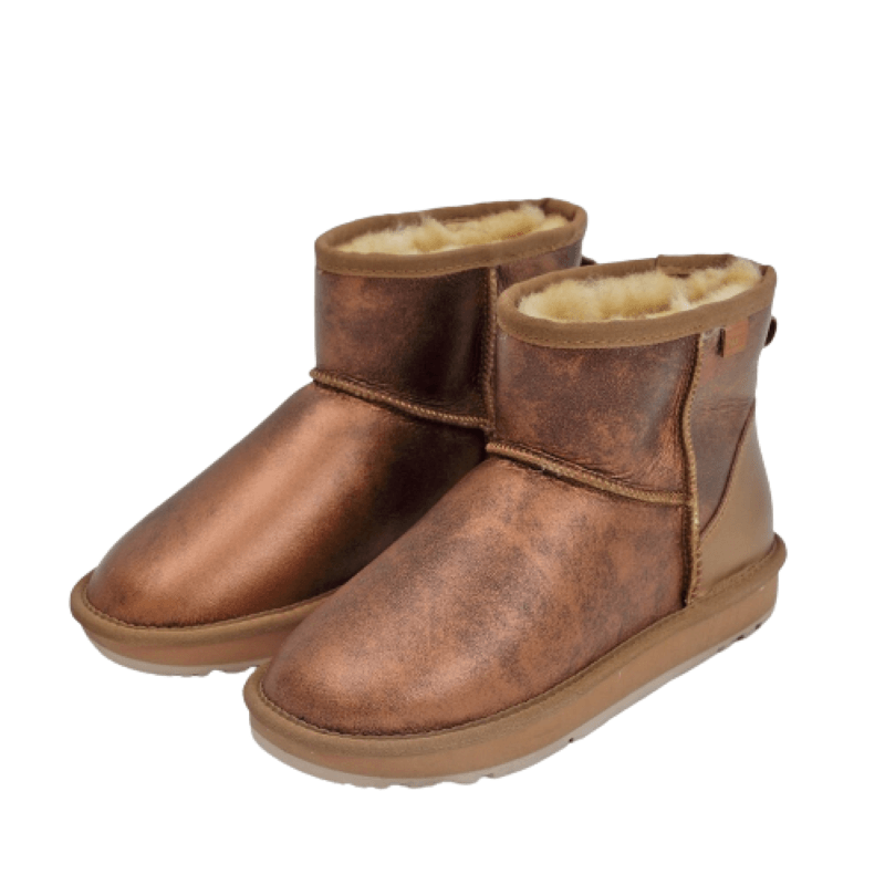 Waterproof Leather Snow Boots-The Boston Boots