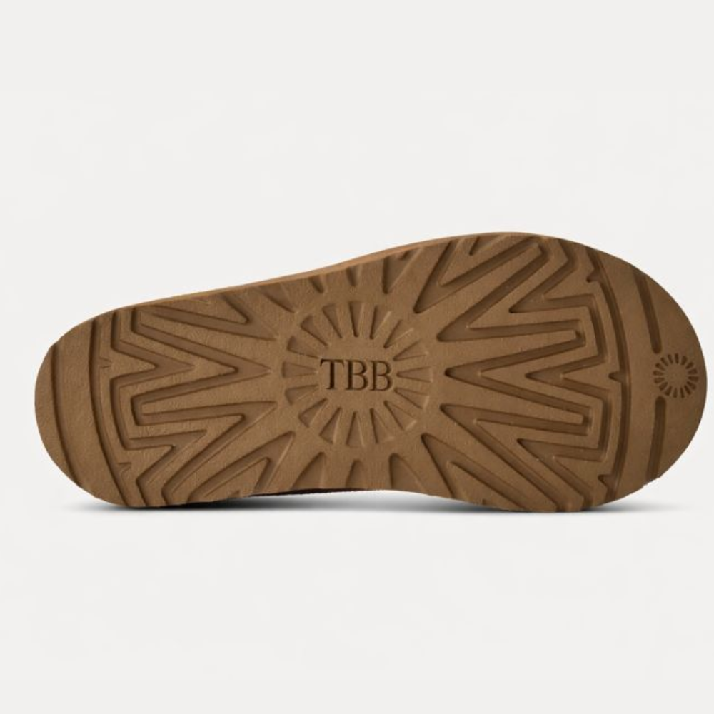 Tasman II Suede Slip On Platform Slipper