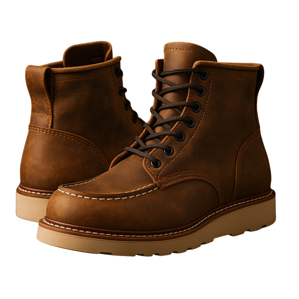 Marin Unlined Casual Leather Ankle Boots-The Boston Boots