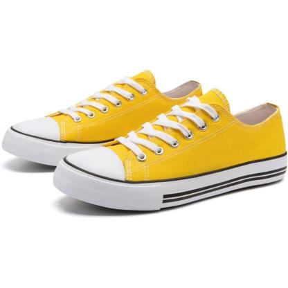 Classic Canvas Lace Up Shoes For Men - The Boston Boots