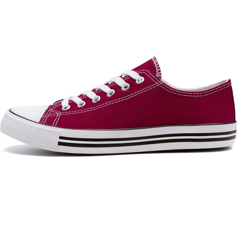 Canvas Lace Shoes-The Boston Boots