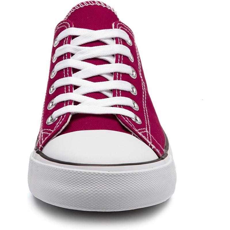 Solid Color Canvas Lace Up Shoes For Men - The Boston Boots