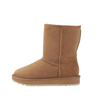 Suede Leather Women's Casual Winter Snow Boots - The Boston Boots