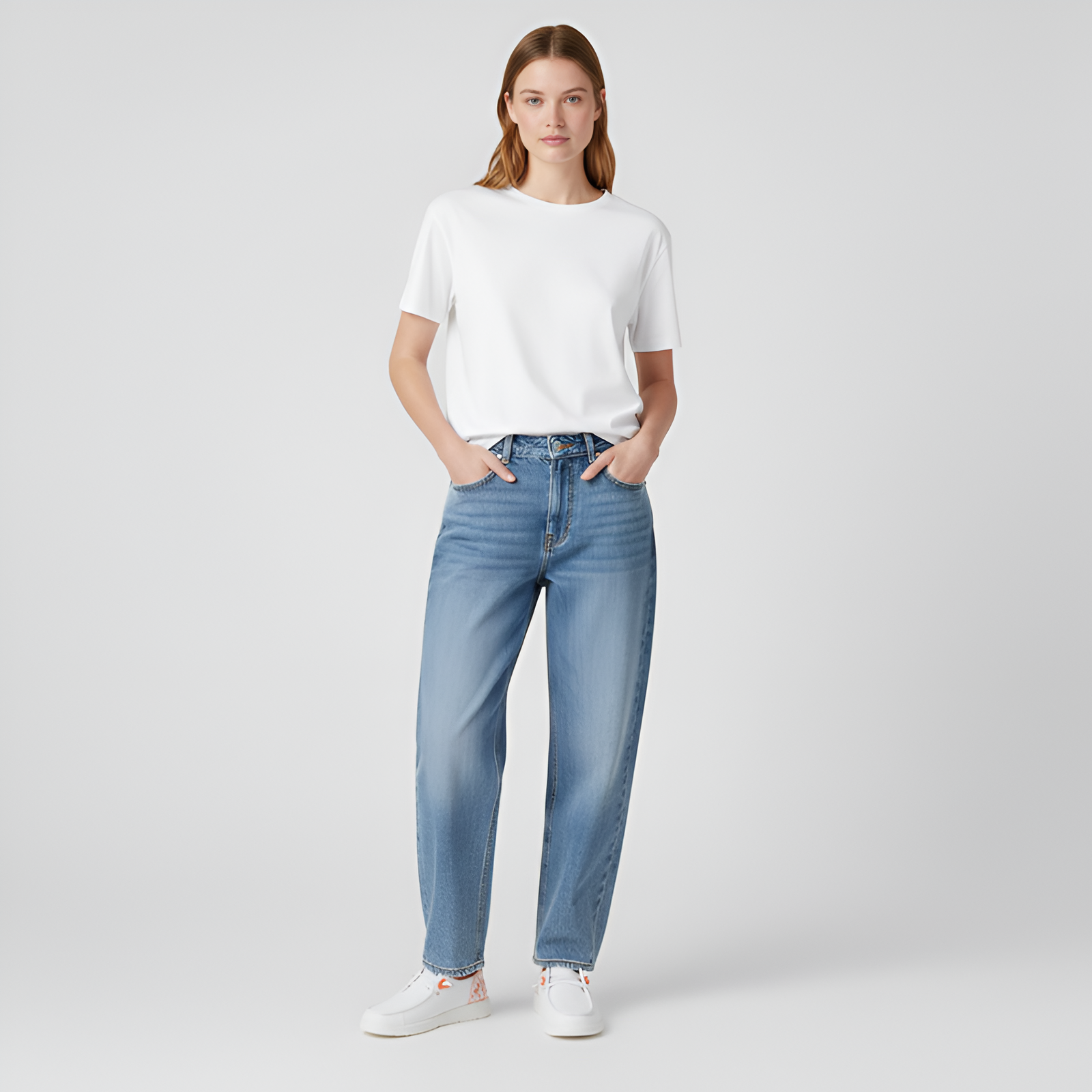 Glass Print Casual Slip On Shoes For Women