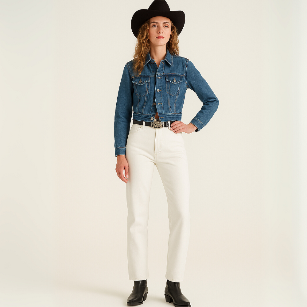 The Annie Embroidered Cowgirl Boots-The Boston Boots