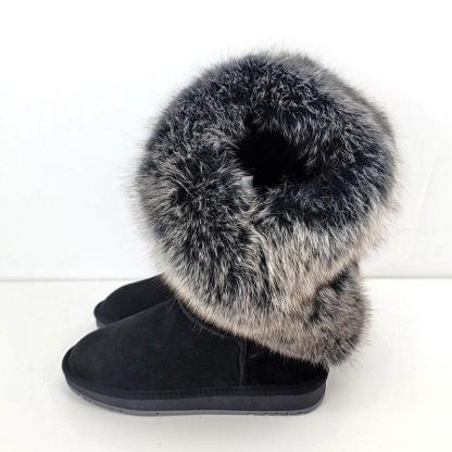 Knee High Fashion Winter Snow Boots - The Boston Boots
