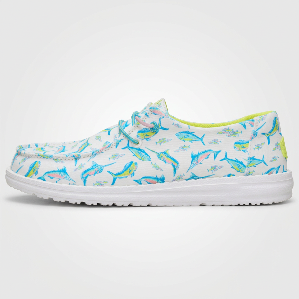 White / Multi - Side Profile