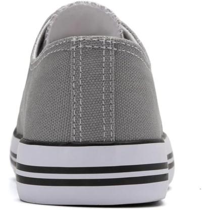 Solid Color Canvas Lace Up Shoes For Men - The Boston Boots