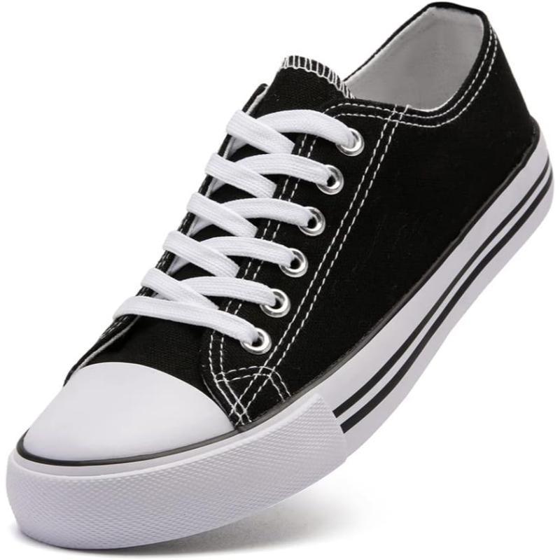 Classic Canvas Lace Up Shoes For Men - The Boston Boots
