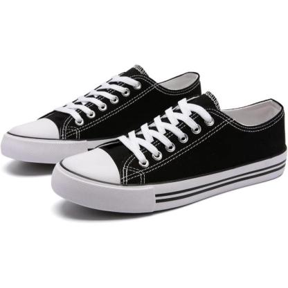 Classic Canvas Lace Up Shoes For Men - The Boston Boots
