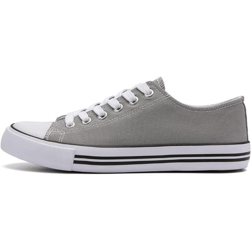 Solid Color Canvas Lace Up Shoes For Men - The Boston Boots