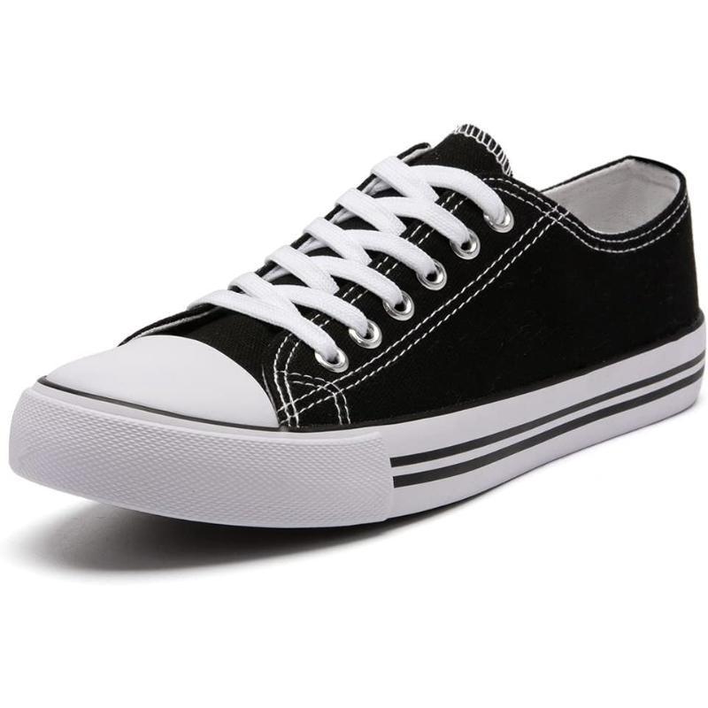 Classic Canvas Lace Up Shoes For Men - The Boston Boots