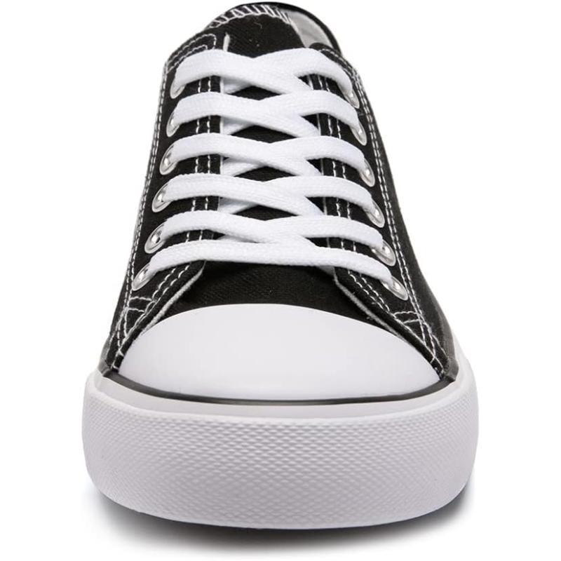 Classic Canvas Lace Up Shoes For Men - The Boston Boots