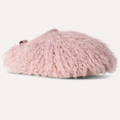Tazz Fluff Momma Platform Sheepskin Slipper