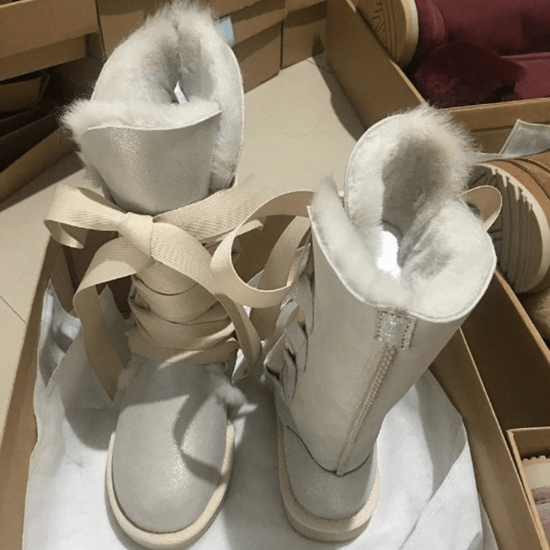 High Ankle Snow Boots-The Boston Boots
