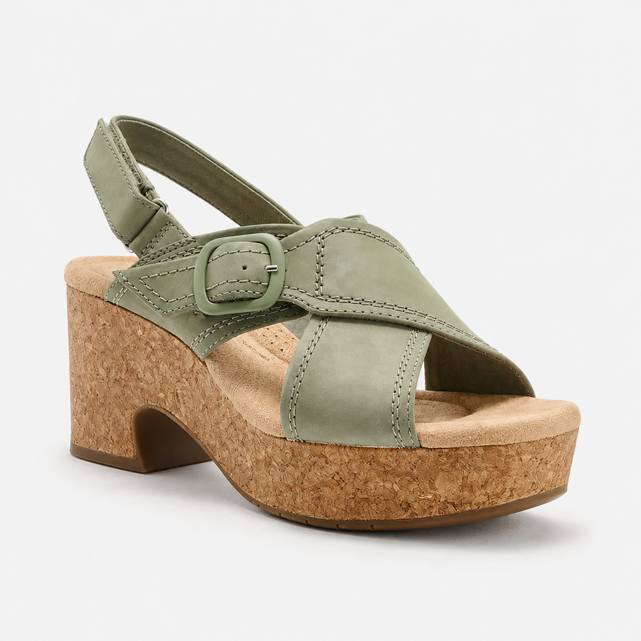 Comfortable Leather Wedge Sandals For Women