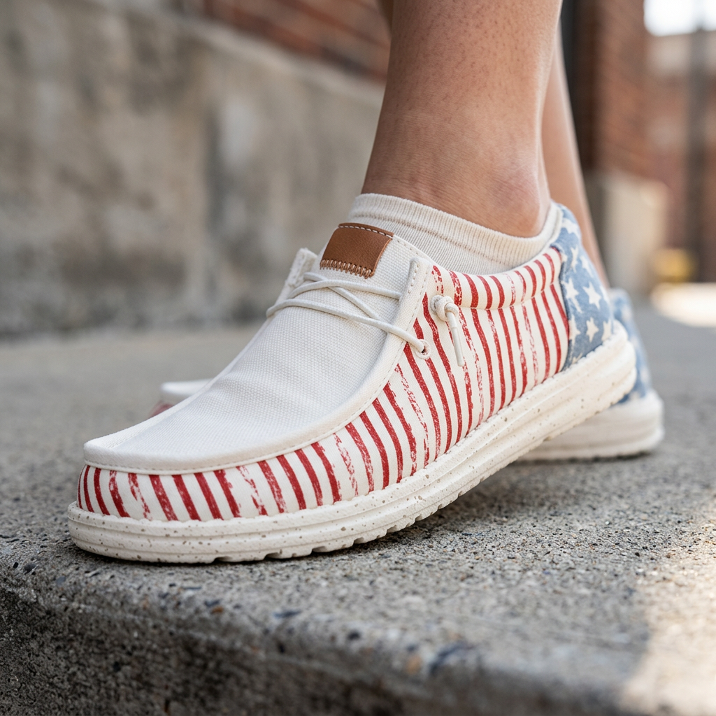 American Flag - On-Foot