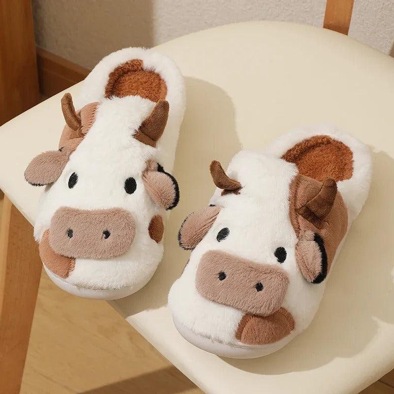 Animal Cozy Fluffy Slippers-The Boston Boots